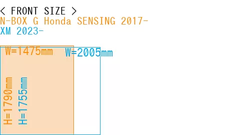 #N-BOX G Honda SENSING 2017- + XM 2023-